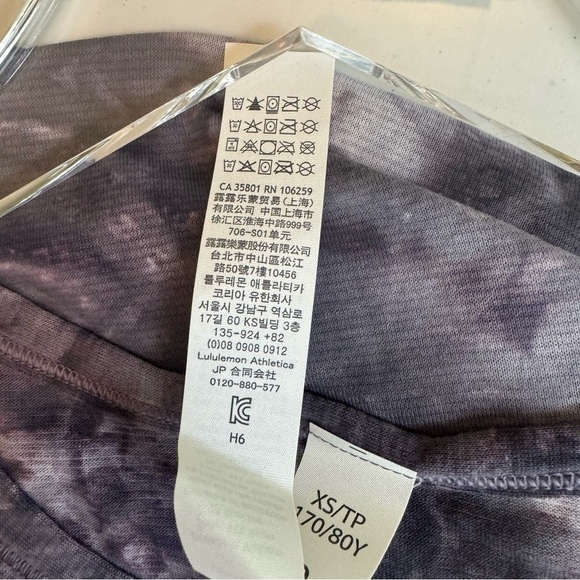 Lululemon Purple Tie-dye Tank Top Size XS - Picture 7 of 7